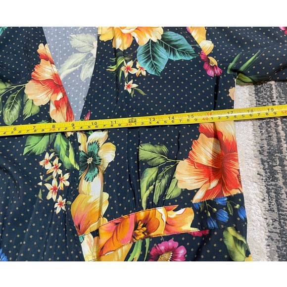 FARM Rio Majorca Maxi Wrap Dress RARE - Picture 5 of 8